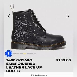 Doc Martens 1460 Cosmic Black size 9 US (never worn)